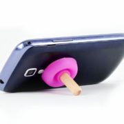 Držák pro Smartphone - tmavě růžová