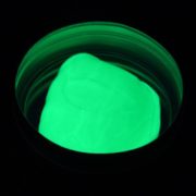 Inteligentní plastelína - svítící - zelená
