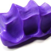 Inteligentní plastelína - teplocitlivá - fialová