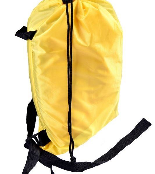 Nafukovací vak Lazy bag jednovrstvý - žlutý