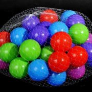 Plastové míčky 50 ks (8 cm)
