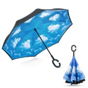 Obrácený deštník - nebe