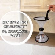 Pokladnička - přesýpací hodiny