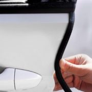 Ochranné lišty na auto 5 m - transparentní