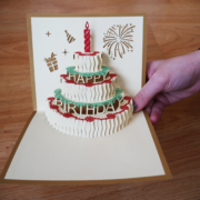 3D přání k narozeninám
