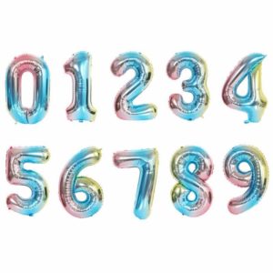 Nafukovací balónky čísla - 4