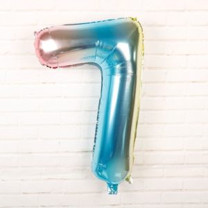 Nafukovací balónky čísla - 7