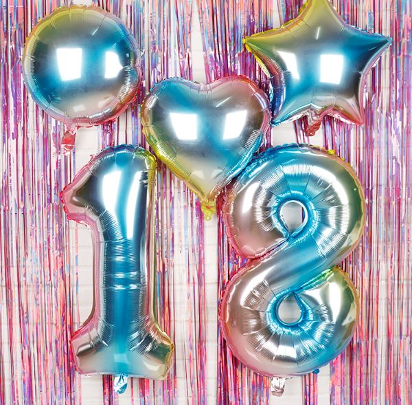 Nafukovací balónky čísla - 8