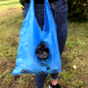 Skládací nákupní taška - kočka