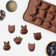 Silikonová forma na čokoládu - zvířata