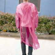 Pohotovostní pláštěnka - růžová