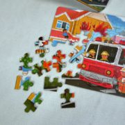 Dětské puzzle - hasiči