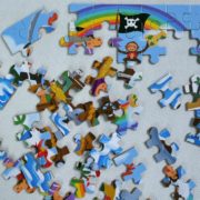 Dětské puzzle - piráti