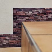 Samolepící kamenné obklady - šedo-hnědé