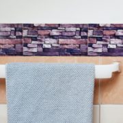 Samolepící kamenné obklady - šedo-hnědé