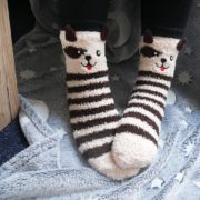 Teplé ponožky - pejsek