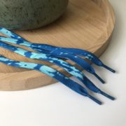 Veselé tkaničky - modrá batika