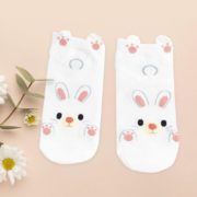 Kotníkové ponožky - králíček