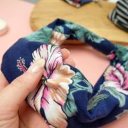 Čelenka/šátek do vlasů - květiny