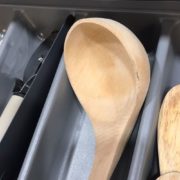 Dřevěná kuchyňská naběračka