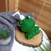 Roztomilý dávkovač na mýdlo - žabka